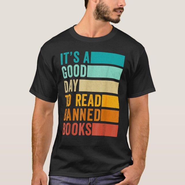 Camiseta It's A Good Day To Read Banned Books Classic (Frente)