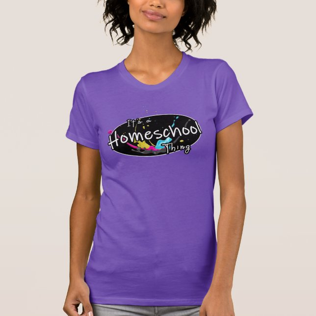 Camiseta It's a Homeschool Thing (Frente)