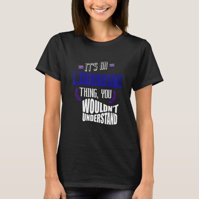 Camiseta It's a librarian thing you wouldn't understand Pro (Frente)