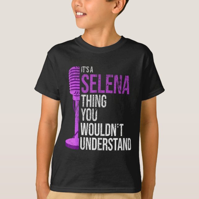 Camiseta It's A Selena Thing You Wouldn't Understand - Funn (Frente)