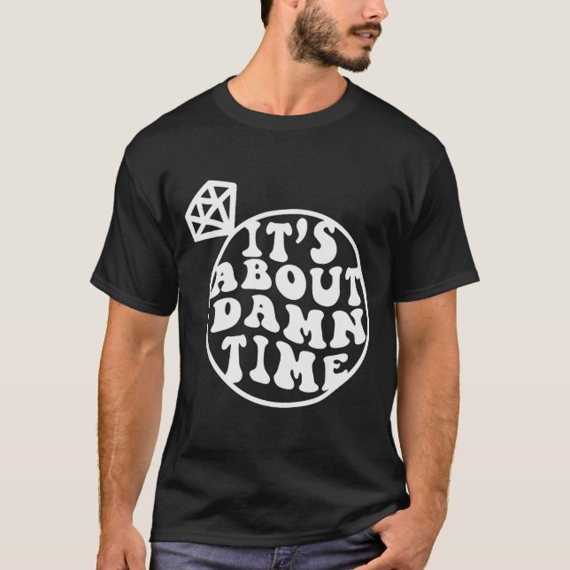 Camiseta It's About Time, Big Bach Energy, Bachelorette Par (Frente)