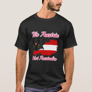 Camiseta It's Austria not Australia, Austria no Australia