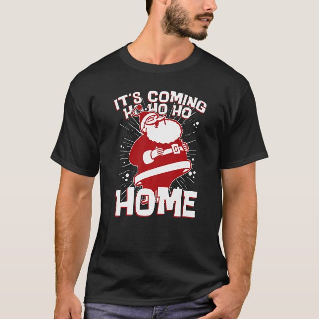 Camiseta It's Coming Ho Ho Ho Home  England Football 2022 (Frente)
