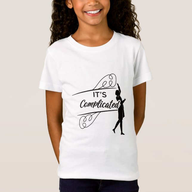 Camiseta It's Complicated - Valentine's Day T-Shirt (Frente)
