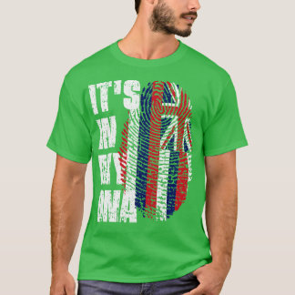 Camiseta ITS EM MY DNA Hawaii Flag Havaii