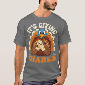 Camiseta Its Giving Thanks Turkey by el mehdi