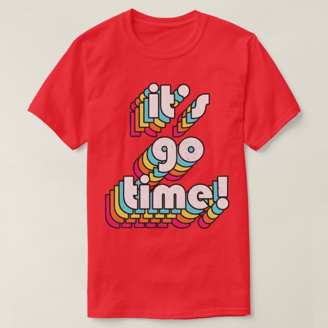 Camiseta ITS GO TIME Izzy Mandelbaum Cotação Tributo 1 (Frente do Design)
