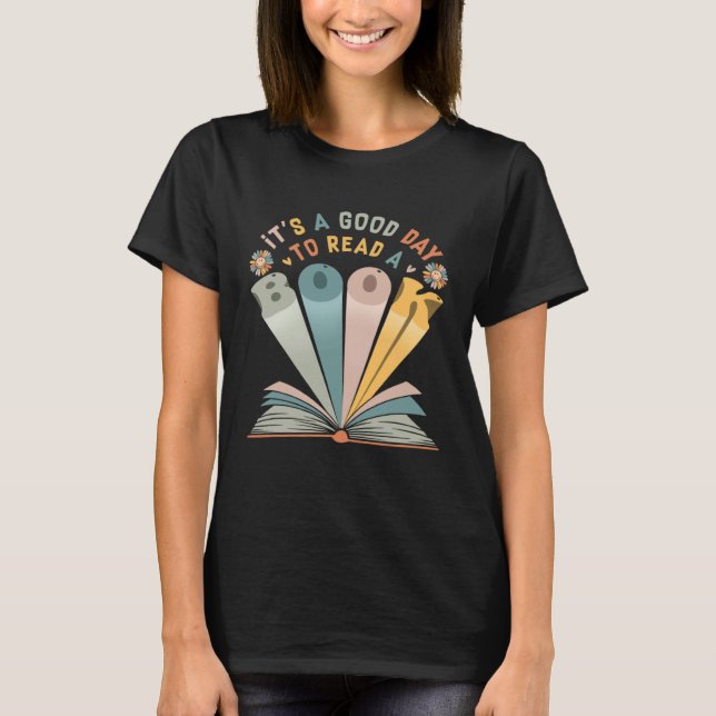 Camiseta It's Good Day To Read Book  Library Reading   1 (Frente)