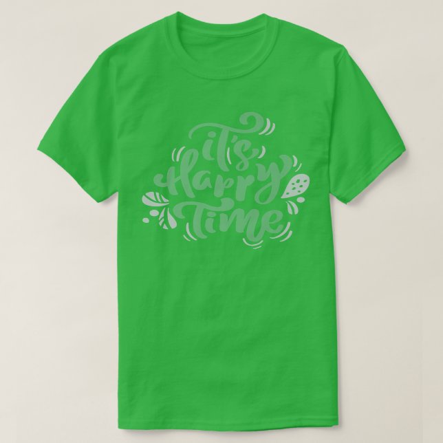 Camiseta It's Happy Time Christmas, Be Joyful cute Xmas Hol (Frente do Design)