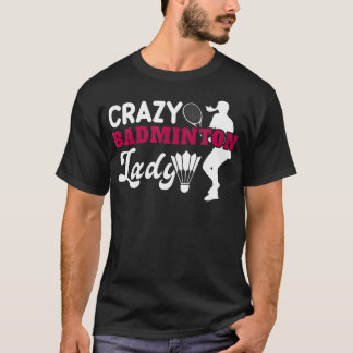 Camiseta It'S In My Dna Badminton Shuttlecock Racket Badmin