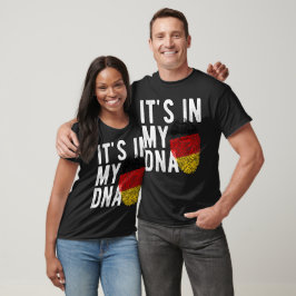 Camiseta It's in my DNA Germany Flag Fingerprints