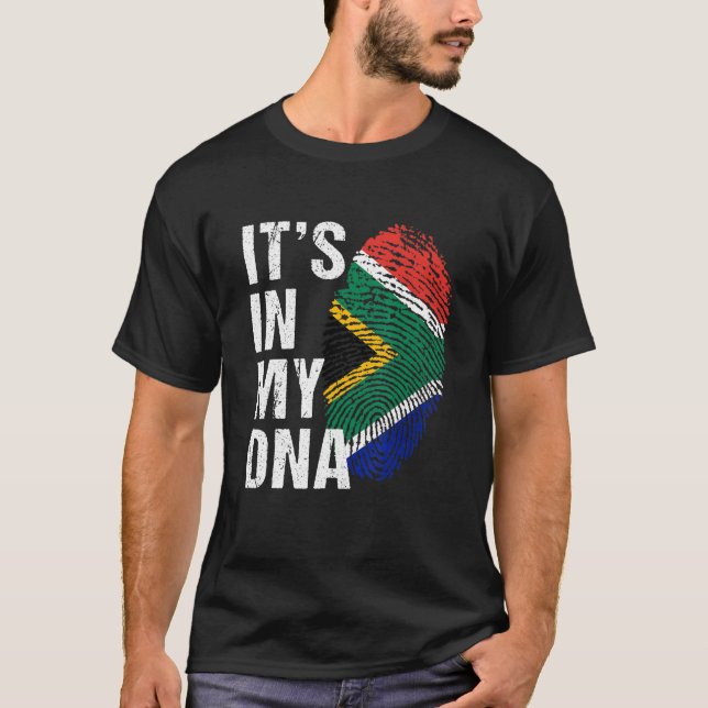 Camiseta It's in My DNA south african Pride  south africa F (Frente)
