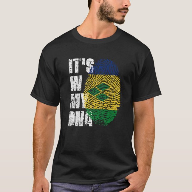 Camiseta IT's IN MY DNA St. Vincent (Frente)