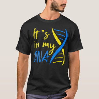 Camiseta It's in My DNA Support Ukraine I Stand With Ukrain