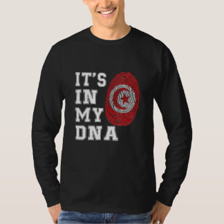 Camiseta It's In My DNA Tunisie Proud Tunisia Flag