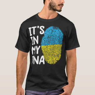 Camiseta It's In My DNA Ukraine Tee Ukrainian Ukraine Ukra