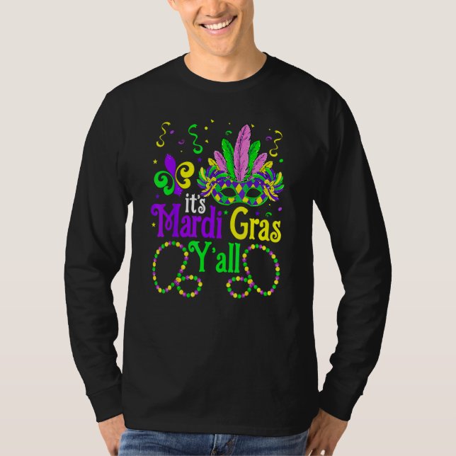 Camiseta It's Mardi Gras Y'all Funny Parade Lovers (Frente)