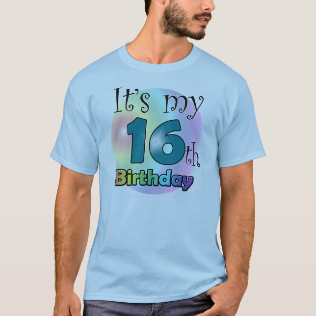 Camiseta It's my 16th Birthday (Frente)