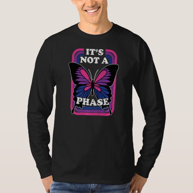 Camiseta It's Not A Phase Bisexual Bi Lgbt Bisexual Lgbt Pr (Frente)