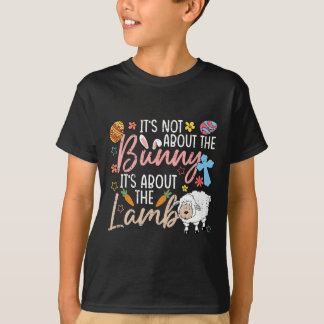 Camiseta It's Not About The Bunny It's About The Lamb Cute 
