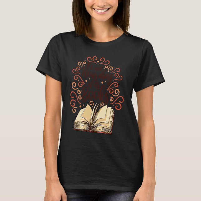 Camiseta Its not Hoarding if Its books Reader Book Reading  (Frente)