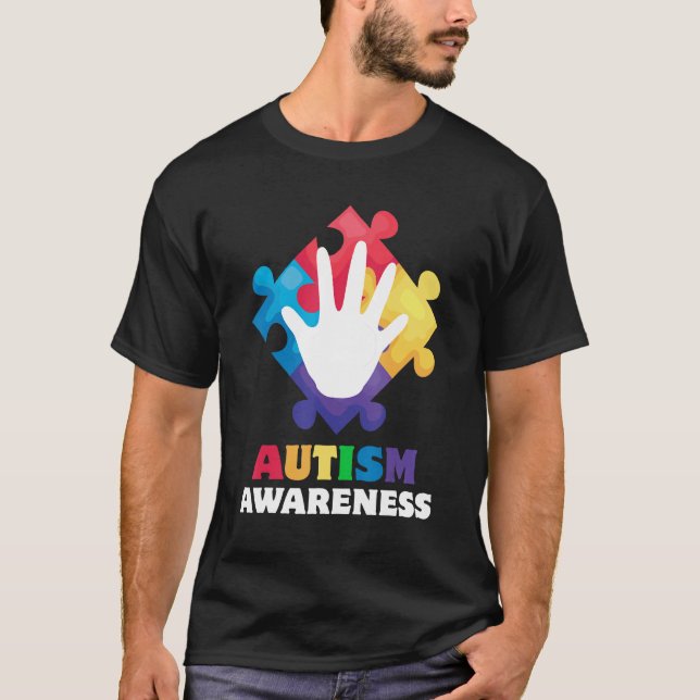 Camiseta Its Ok To Be Different Autism Awareness Acceptance (Frente)