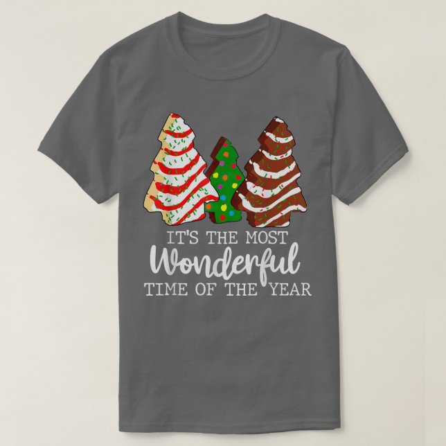 Camiseta It's The Best Time of The Year Christmas Quotes Tr (Frente do Design)