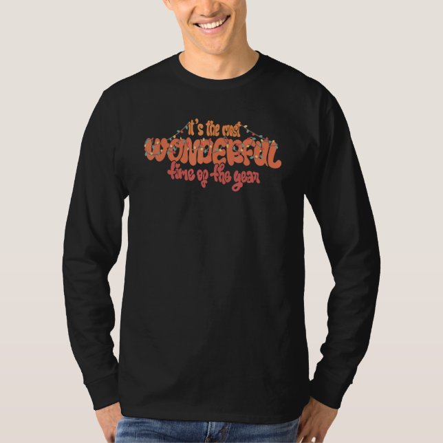Camiseta It's The Most Wonderful Time Of The Year Christmas (Frente)