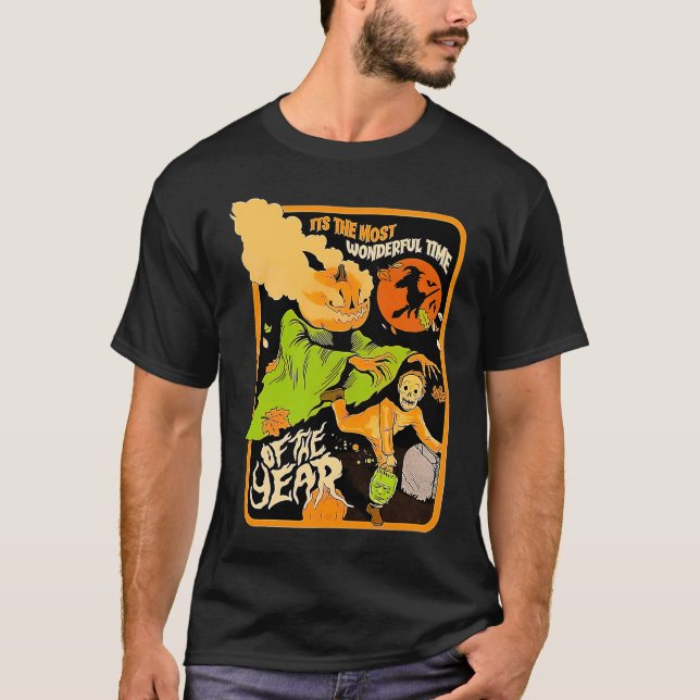 Camiseta It's the Most Wonderful Time of the Year Halloween (Frente)