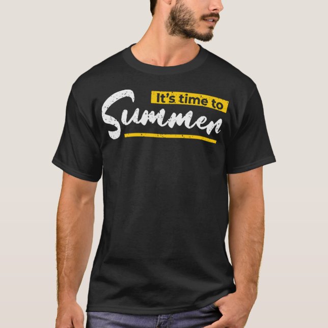 Camiseta It's time to summer (Frente)
