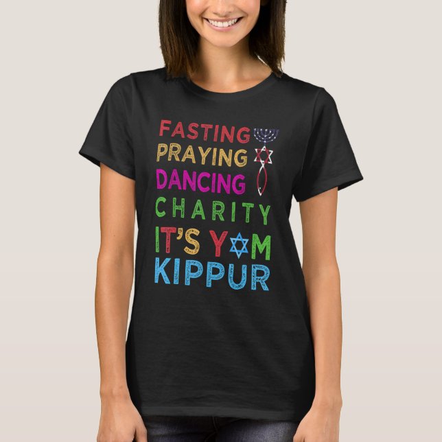 Camiseta It's Yom Kippur Happy Holy Day (Frente)