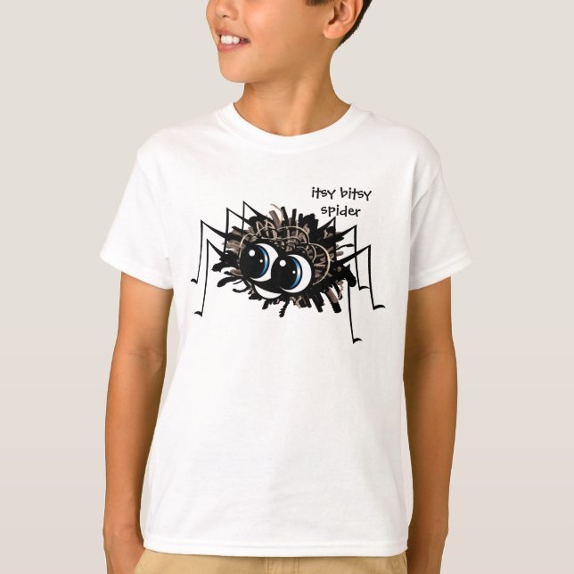 Camiseta Itsy Bitsy Spider (Frente)
