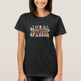 Camiseta Itu2019s é um belo dia para aprender o retrato esp