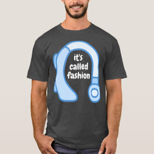 Camiseta itx27s chamados de azul de protetor auditivo de mo