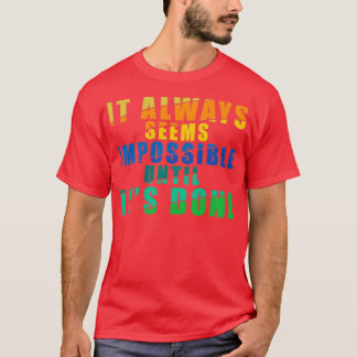 Camiseta itx27s concluído