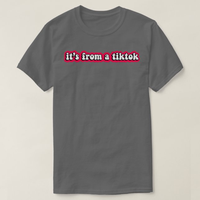Camiseta Itx27s de um TikTok (Frente do Design)