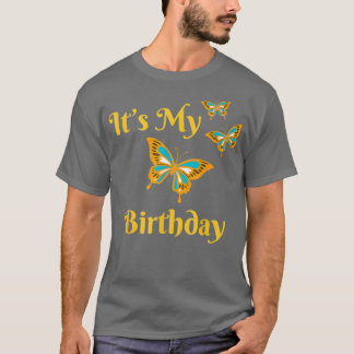 Camiseta Itx27s Meu Aniversário