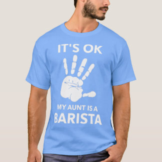 Camiseta ITx27S OK MINHA TIA É UMA BARISTA