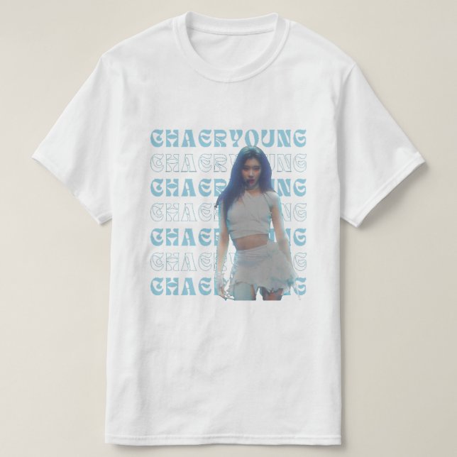 Camiseta Itzy ChaerYoung (Frente do Design)