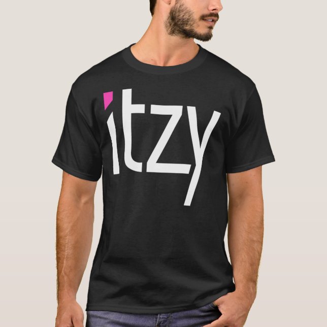 Camiseta ITZY Logo Classic T-Shirt (Frente)