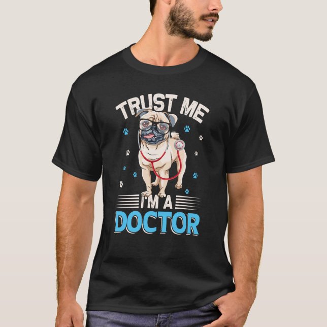 Camiseta Iu2019m Médicos Estudantes De Medicina De Cães Méd (Frente)