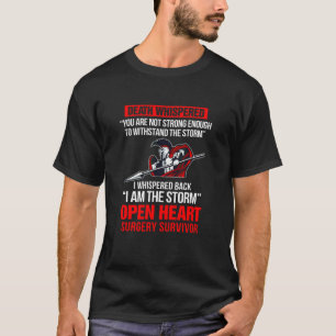 Camiseta Iu2019m O Sobrevivente De Cirurgia Cardíaca Aberta