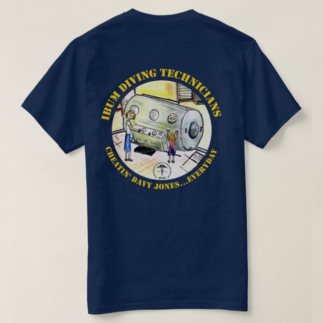 Camiseta IUBUM Tech Davy Jones (Verso do Design)