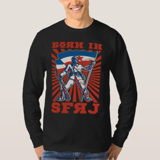 Camiseta Iugoslávia Jugo Jebiga Tito Balcãs RSFI Iugoslavi
