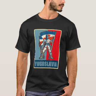 Camiseta Iugoslávia Jugo Jebiga Tito Balcãs Sfry Iugoslávia