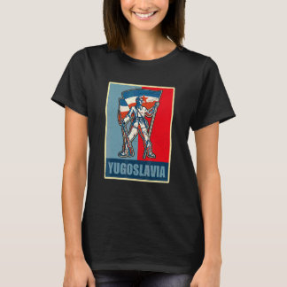 Camiseta Iugoslávia Jugo Jebiga Tito Balcãs Sfry Iugoslávia