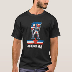 Camiseta Iugoslávia Jugo Jebiga Tito Balcãs Sfry Jugoslávia