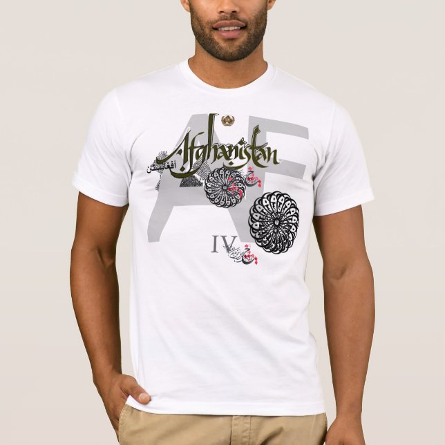 Camiseta IV Afeganistão-w (Frente)