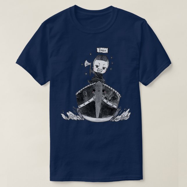 Camiseta Ivar o berserker (Frente do Design)