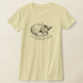 Camiseta I've Found My Niche Cozy Napping Fox